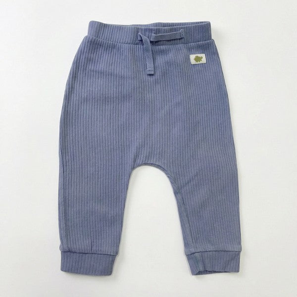 Calza Algodón Celeste Marca Otra 6-9 M Estado Casi tiki