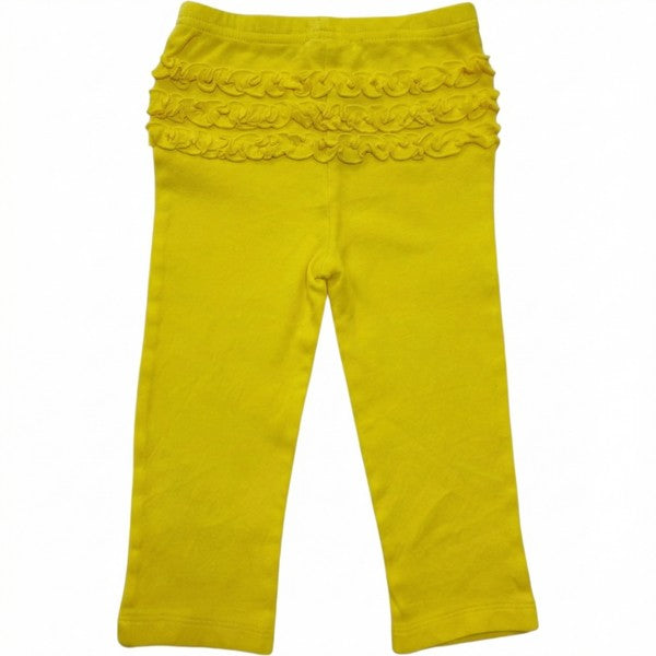 Calza Algodón Amarillo Marca Carter's 18 M Estado Casi tiki