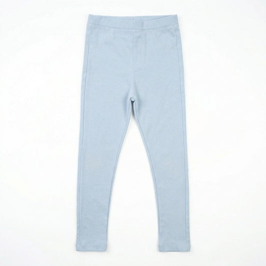 Calza Algodón Celeste Marca Zara 3 A Estado Casi tiki