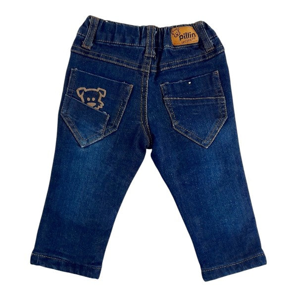 Jeans Mezclilla Azul Marca Pillin 3 M Estado Tiki taka