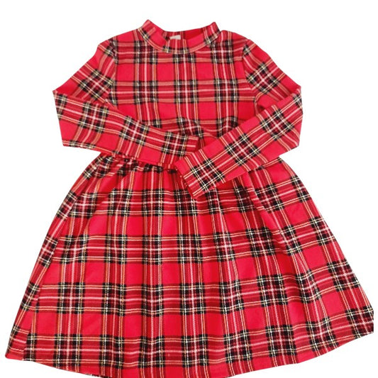Vestido Algodón cuadrillé Marca Shein 9 A Estado Tiki taka