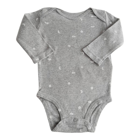 Body Algodón Gris Marca Carter's 6 M Estado Tiki taka