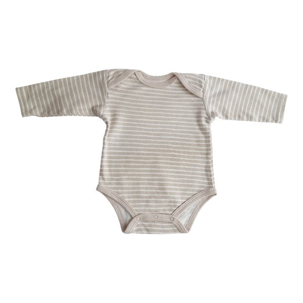 Body Algodón Rayas Marca Yamp! 3-6 M Estado Tiki taka