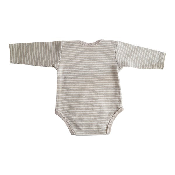 Body Algodón Rayas Marca Yamp! 3-6 M Estado Tiki taka