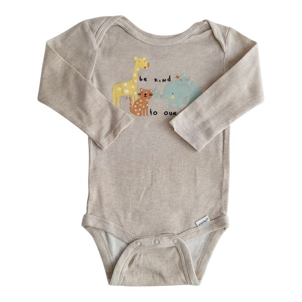 Body Algodón Diseños Marca Gerber 3-6 M Estado Tiki taka