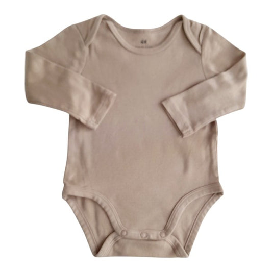 Body Algodón Café Marca H&M 6 M Estado Tiki taka