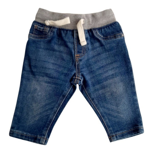Pantalón Algodón Azul Marca Yamp! 6 M Estado Tiki taka