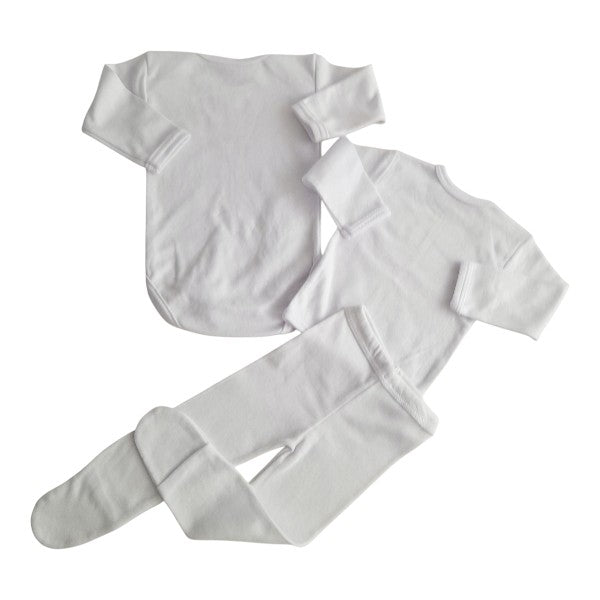 Pack Algodón Blanco Marca Genérica 0-3 M Estado Tiki taka