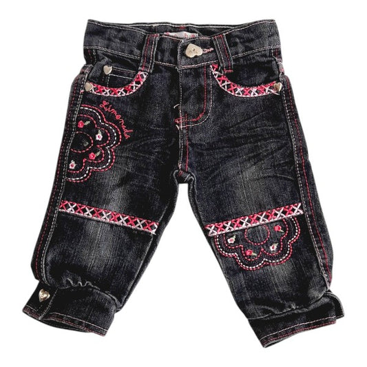 Jeans Mezclilla Negro Marca Limonada 3 M Estado Tiki taka
