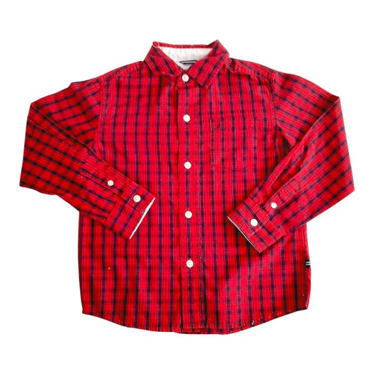 Camisa Algodón Multicolor Marca Nautica  7 A Estado Tiki taka