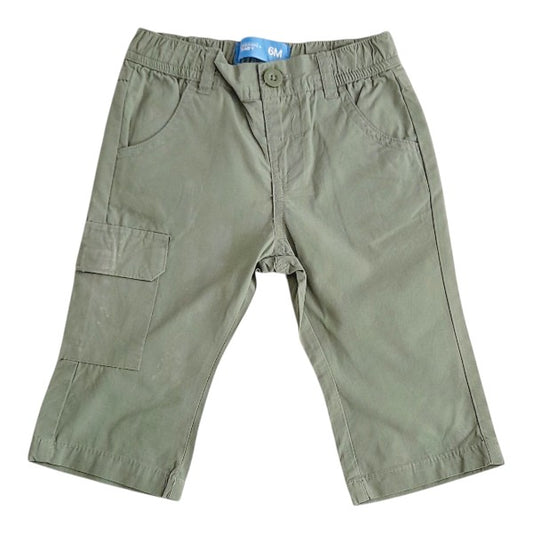 Pantalón Algodón Verde Marca Boulevard 6 M Estado Tiki taka