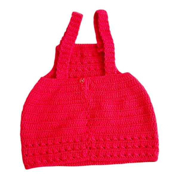 Vestido Tejido Fucsia Marca Genérica 0-3 M Estado Tiki taka