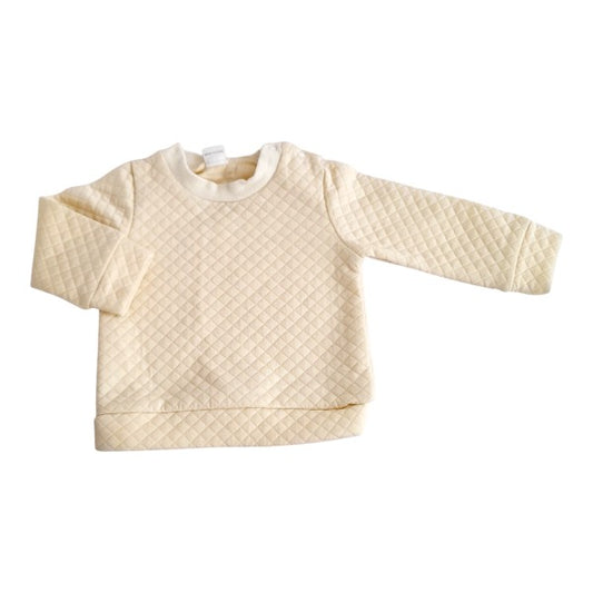 Polerón Poliéster Beige Marca Genérica 12-18 M Estado Tiki taka
