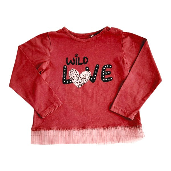 Polera Algodón Diseños Marca Ficcus 18-24 M Estado Casi tiki