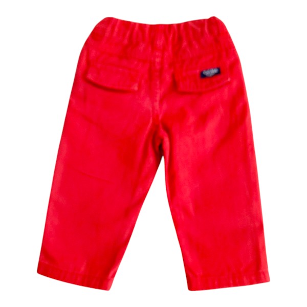 Pantalón Algodón Rojo Marca Urb 3-6 M Estado Casi tiki