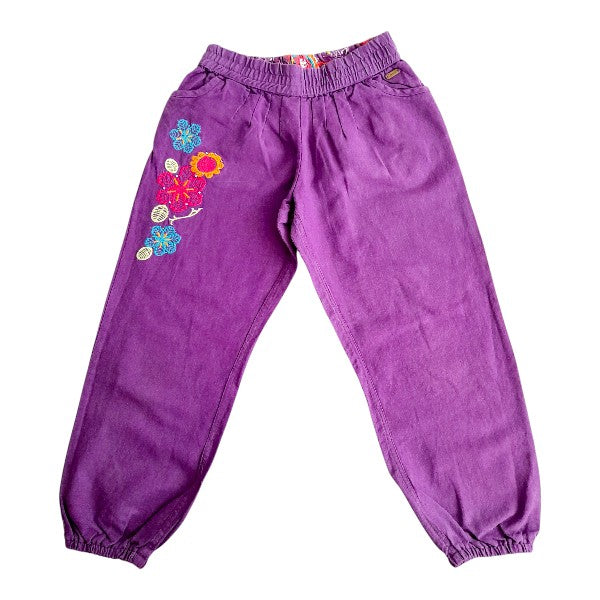 Pantalón Algodón Morado Marca Otra 10 A Estado Casi tiki