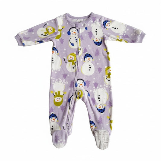 Pijama Micropolar Diseños Marca Carter's 12 M Estado Casi tiki