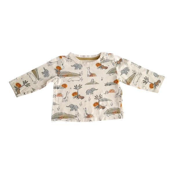 Polera Algodón Diseños Marca All Basics 9 M Estado Casi tiki
