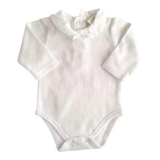 Body Algodón Blanco Marca Otra 3-6 M Estado Casi tiki