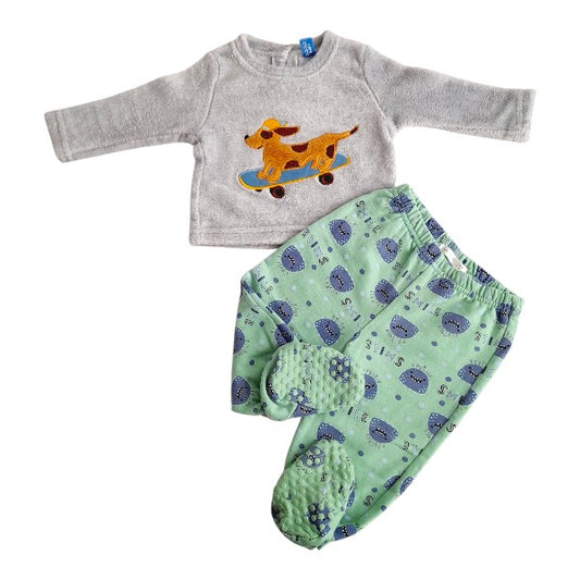 Pack Micropolar Multicolor Marca Otra 6-9 M Estado Casi tiki
