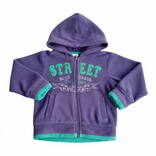 Polerón Micropolar Azul Marca Genérica 3 A Estado Casi tiki