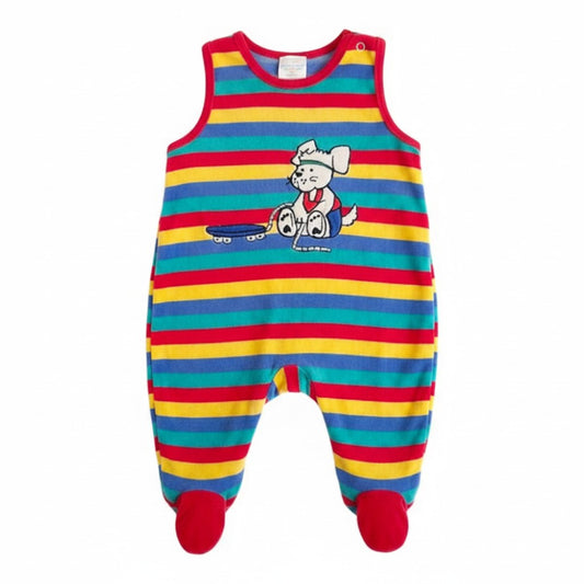 Osito Micropolar Multicolor Marca Otra 6-9 M Estado Casi tiki