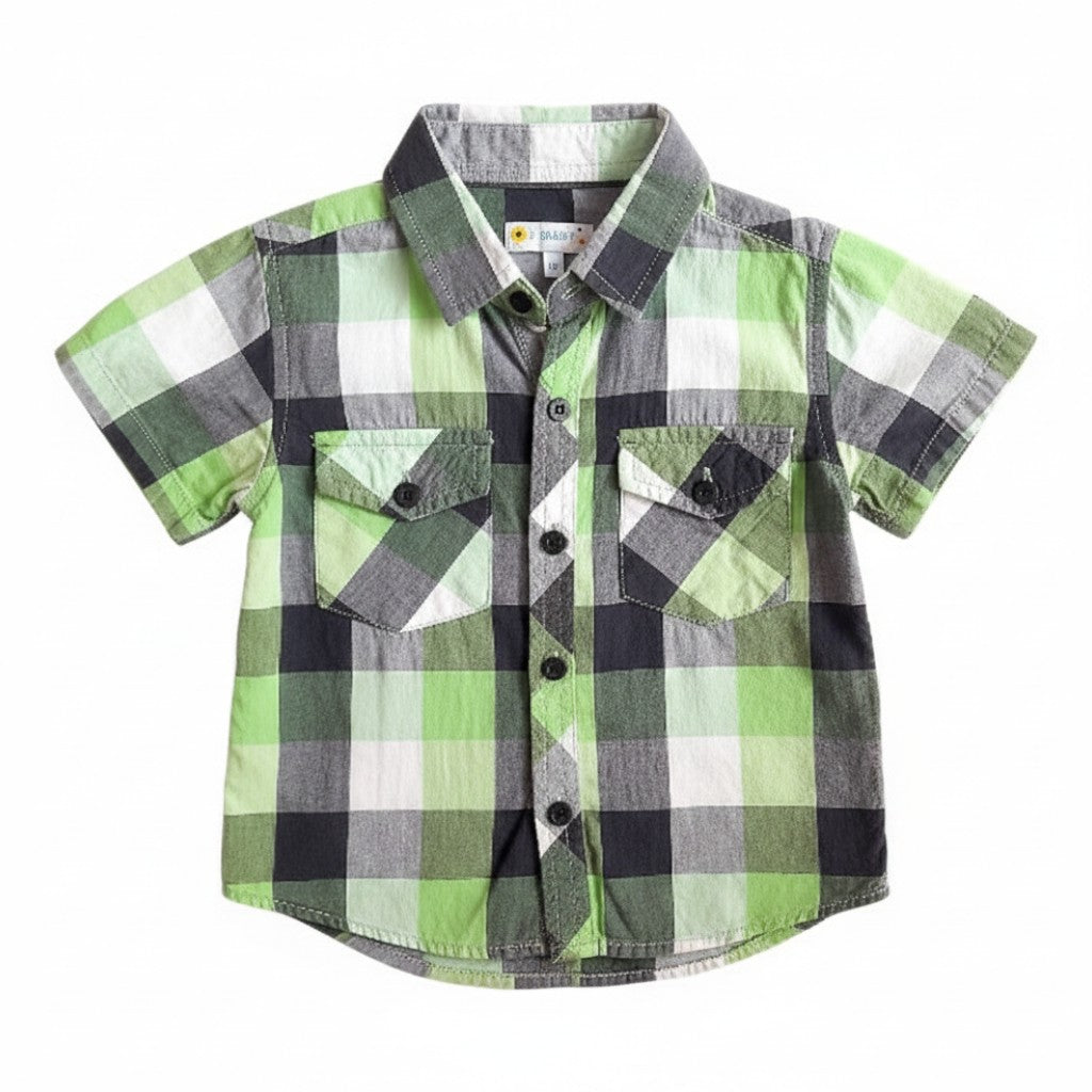 Camisa Tela cuadrillé Marca Otra 18 M Estado Casi tiki