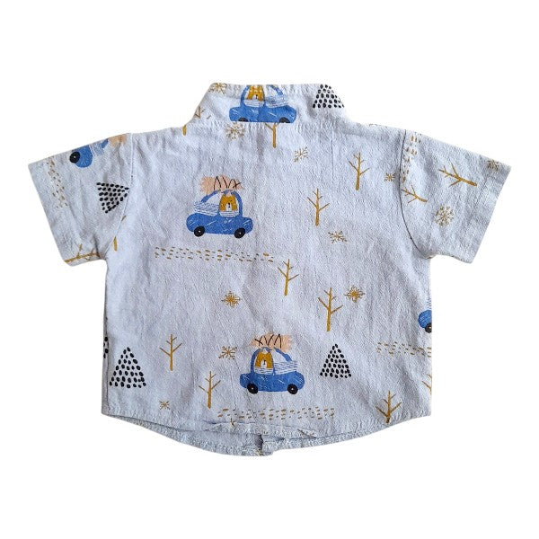 Camisa Tela Diseños Marca Otra 0-3 M Estado Casi tiki