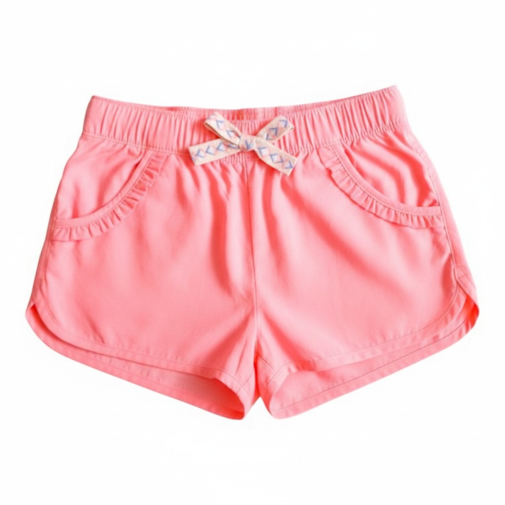 Short Tela Rosa Marca Cat & Jack 6 A Estado Casi tiki