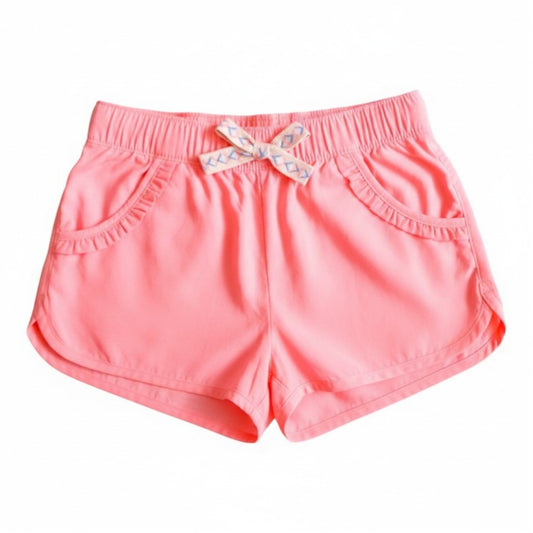 Short Tela Rosa Marca Cat & Jack 6 A Estado Casi tiki