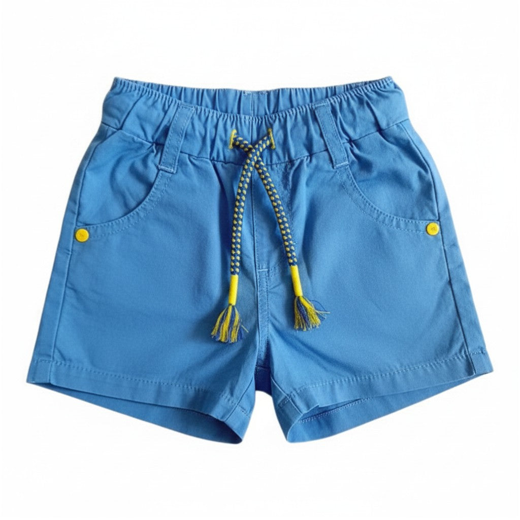 Short Tela Azul Marca Pillin 0-3 M Estado Casi tiki