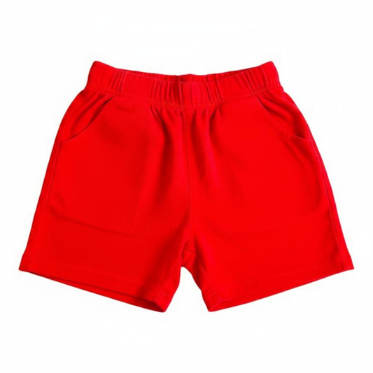 Short Tela Rojo Marca Otra 12 M Estado Casi tiki