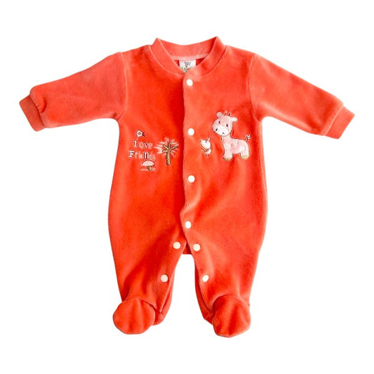 Osito Micropolar Coral Marca Koalin 0-3 M Estado Tiki taka