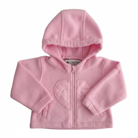 Polerón Polar Rosa Marca Columbia 6 M Estado Casi tiki