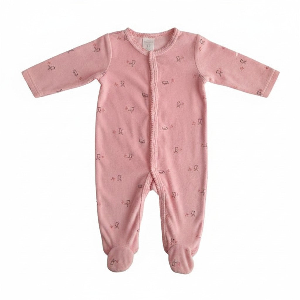 Osito Micropolar Diseños Marca Baby harvest 3-6 M Estado Tiki taka