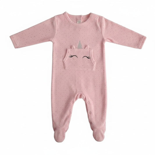 Osito Micropolar Rosa Marca Tribu 3-6 M Estado Casi tiki