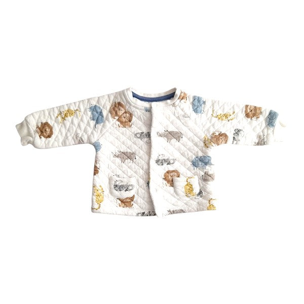 Chaleco Micropolar Diseños Marca Baby harvest 3-6 M Estado Tiki taka