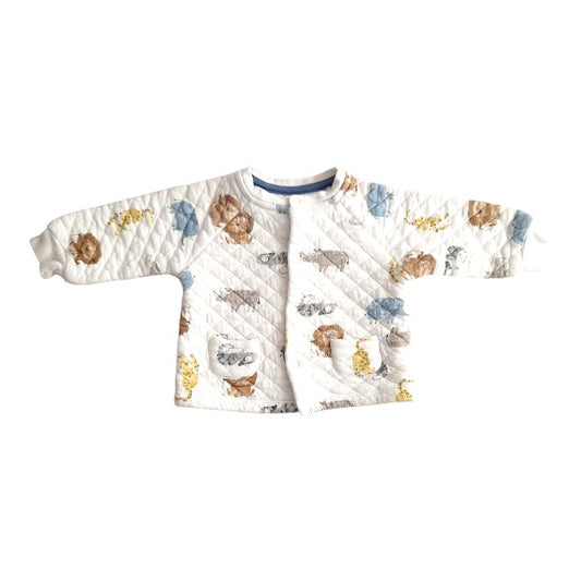 Chaleco Micropolar Diseños Marca Baby harvest 3-6 M Estado Tiki taka