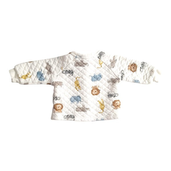 Chaleco Micropolar Diseños Marca Baby harvest 3-6 M Estado Tiki taka