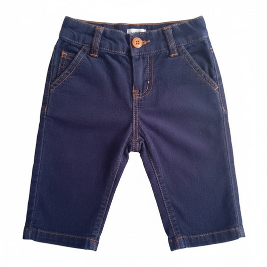 Pantalón Cotelé Azul Marca Ficcus 3-6 M Estado Tiki taka