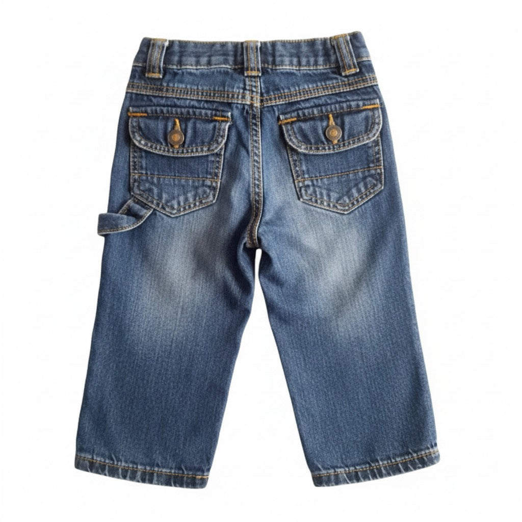 Pantalón Mezclilla Azul Marca Wonder Nation 18 M Estado Tiki taka
