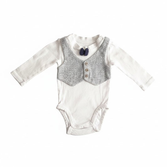Body Algodón Multicolor Marca H&M 0-3 M Estado Tiki taka
