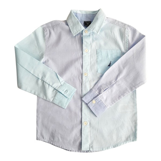 Camisa Tela Multicolor Marca Nautica  4 A Estado Tiki taka