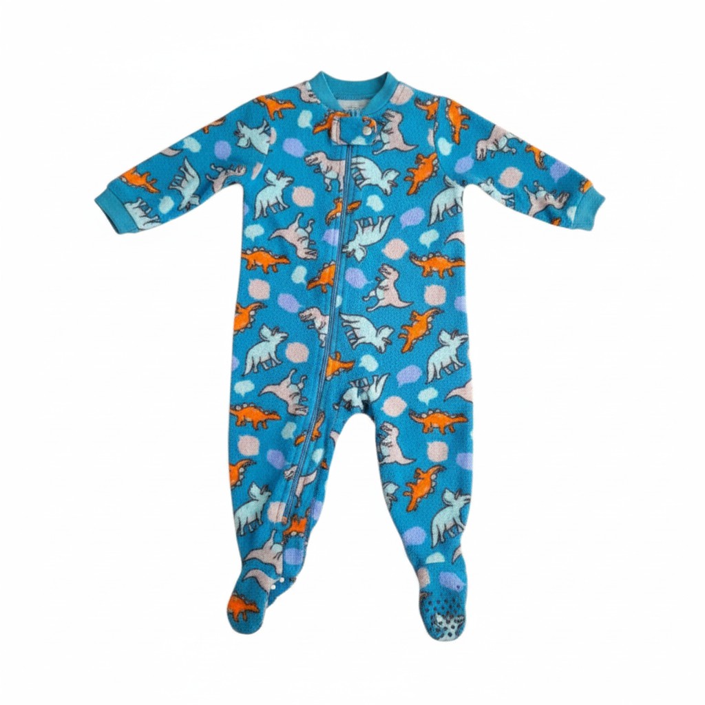 Pijama Micropolar Diseños Marca Tribu 6-9 M Estado Casi tiki