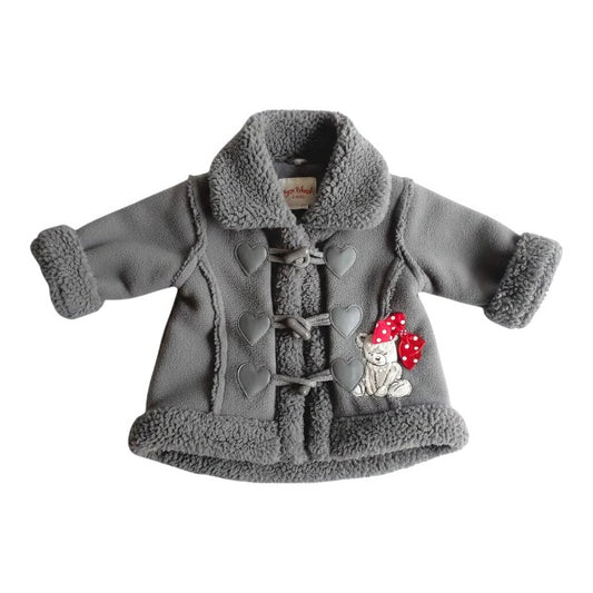 Abrigo forrado polar Gris Marca Limonada 0-3 M Estado Tiki taka