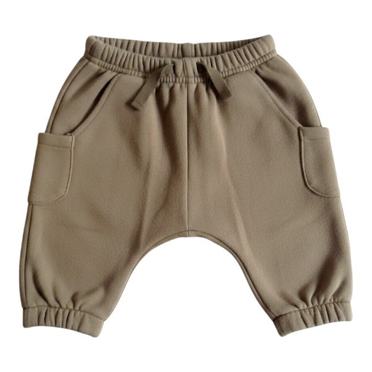 Buzo  Micropolar Verde Marca Baby by Little Topsis 3-6 M Estado Casi tiki