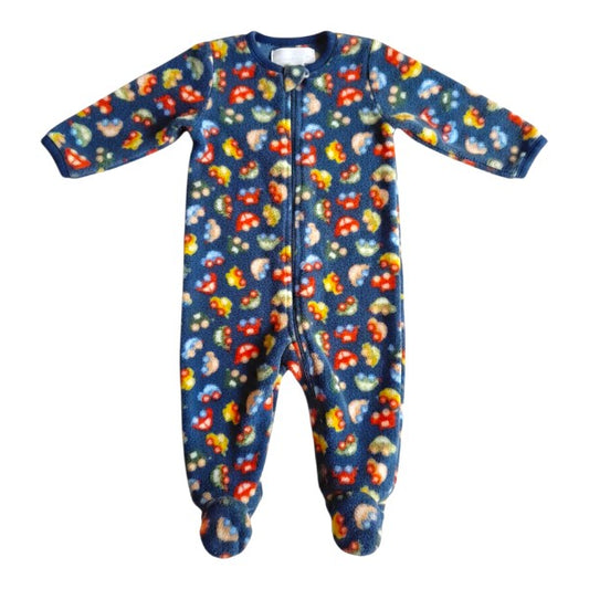 Pijama Polar Multicolor Marca Boulevard 6 M Estado Casi tiki