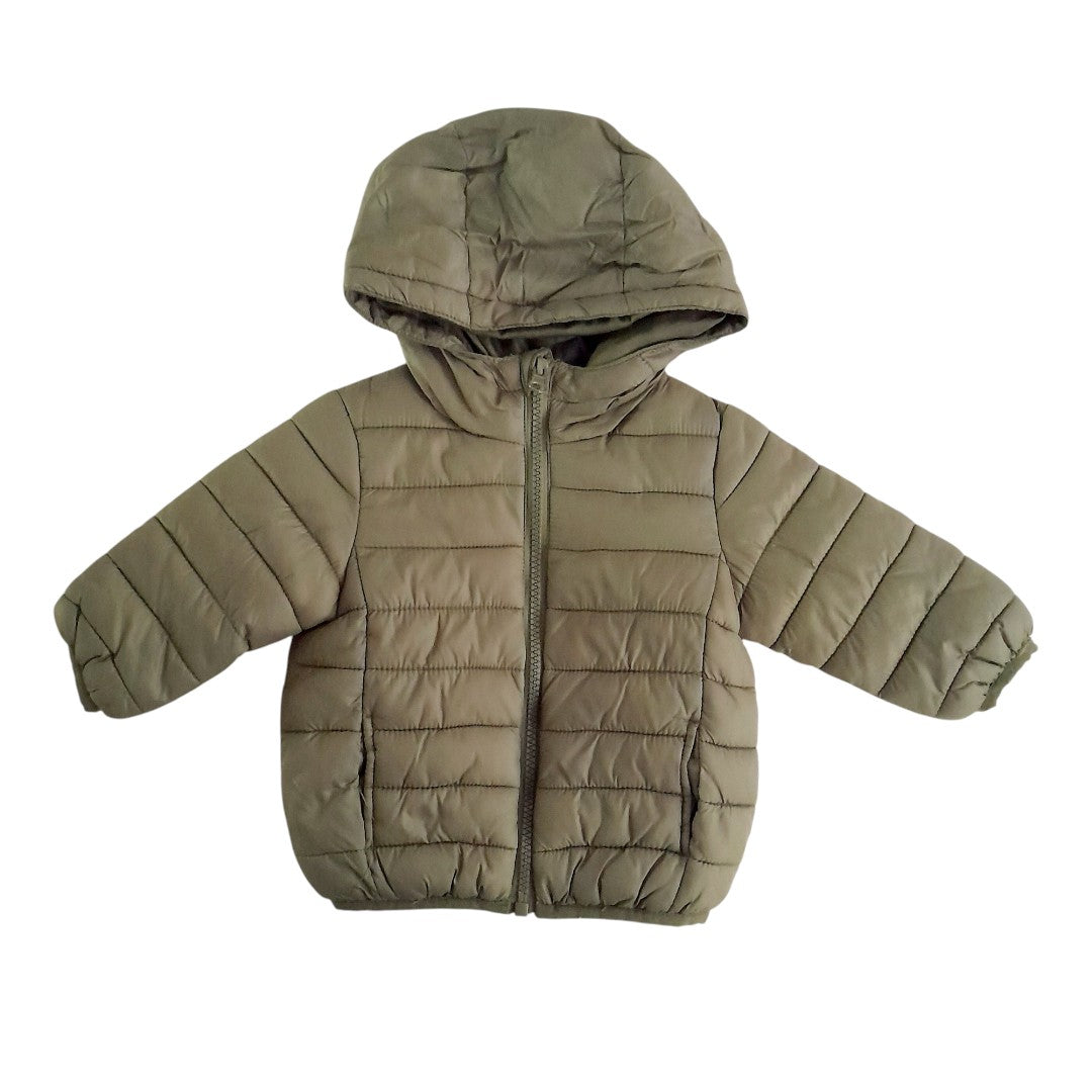 Chaqueta Poliéster Verde Marca Boulevard 6 M Estado Casi tiki