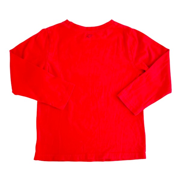 Polera manga larga Algodón Rojo Marca Otra 5 A Estado Tiki taka