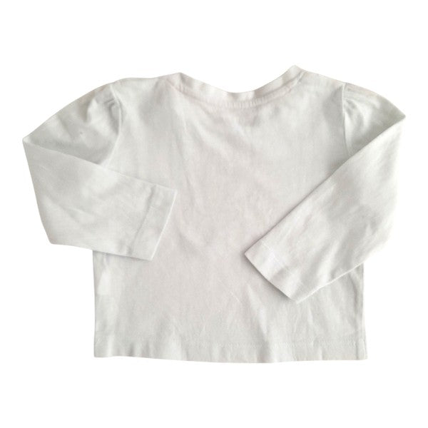 Polera manga larga Algodón Verde agua Marca redwood 9 M Estado Casi tiki